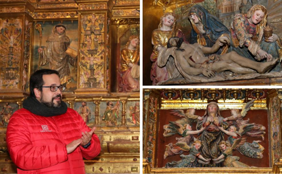 El guía que descubrió a Juan Picardo en la Catedral de Palencia