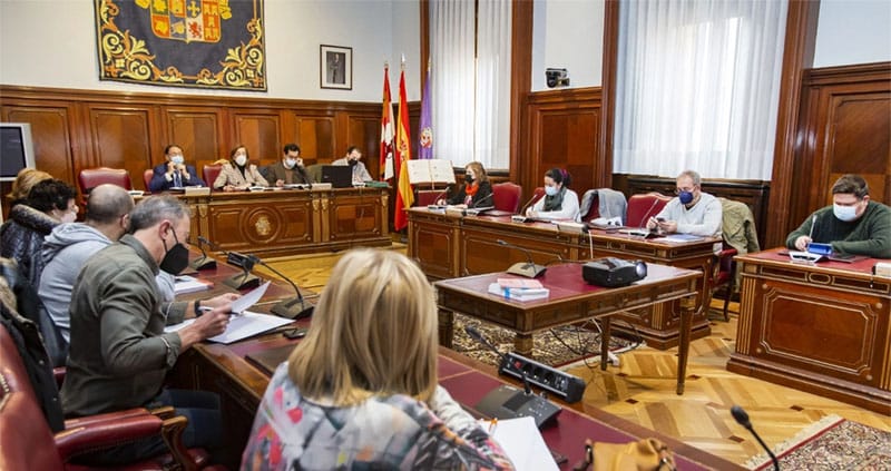 Camino al 8 de marzo en la Diputación