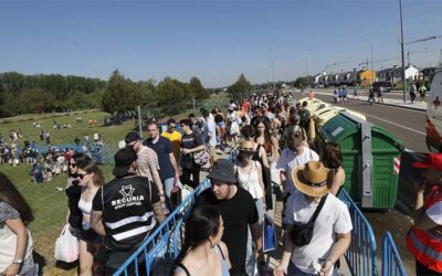 Miles de jóvenes ‘toman’ Palencia para asistir a la fiesta de la ITA