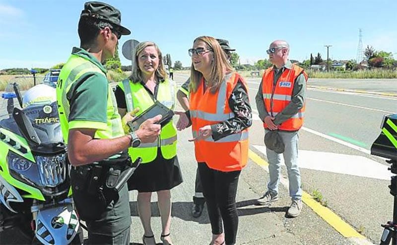 Tráfico espera alrededor de un millón de desplazamientos en Palencia este verano