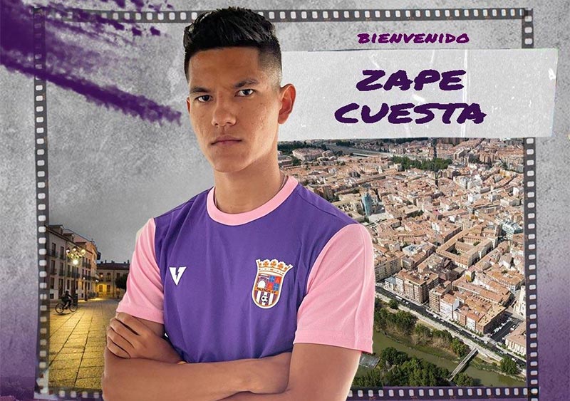 Zape Cuesta, hijo de ‘Frank de la jungla’, recala en el Palencia CF