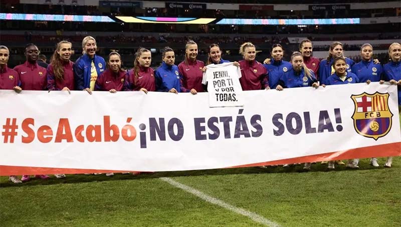 Las jugadoras de la Liga de fútbol femenino convocan una huelga